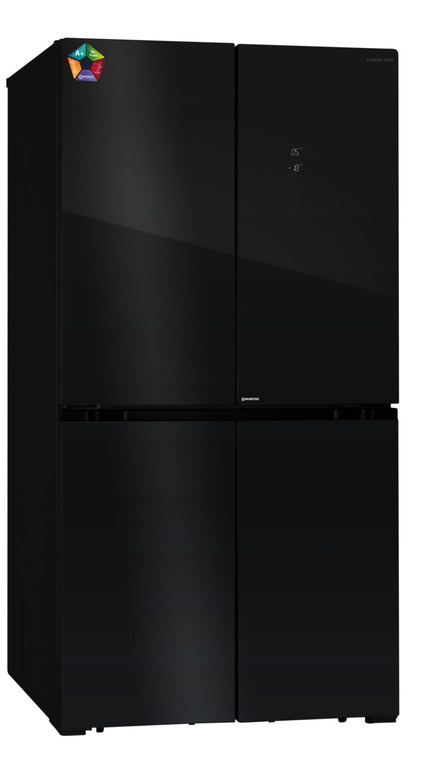ХОЛОДИЛЬНИК HIBERG RFQ-550DX NFGB INVERTER