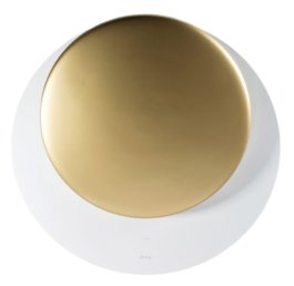 Вытяжка Sirius SLTC94 ECLIPSE white/gold