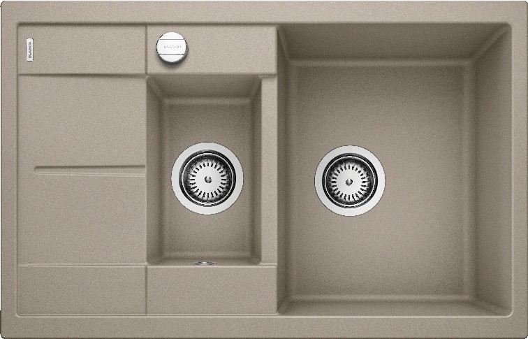 Мойка Blanco METRA 6S Compact SILGRANIT PuraDur серый бежевый