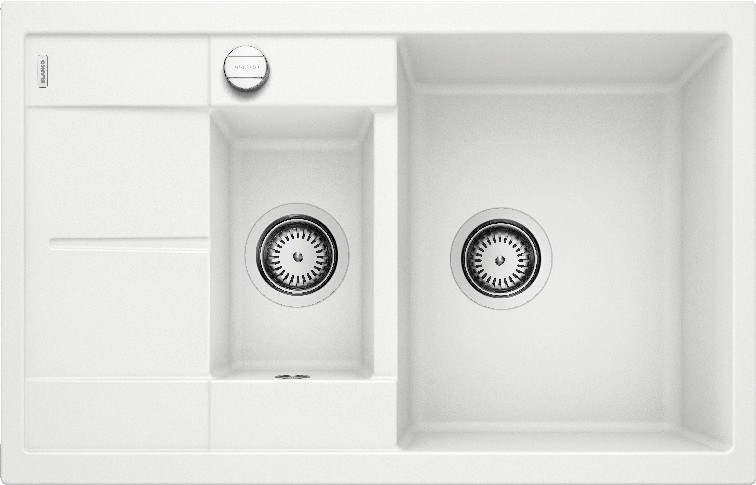 Мойка Blanco METRA 6S Compact SILGRANIT PuraDur белый