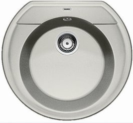 Мойка Blanco RONDOVAL 45 SILGRANIT PuraDur жемчужный