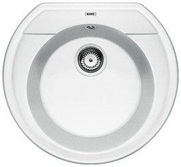 Мойка Blanco RONDOVAL 45 SILGRANIT PuraDur белый