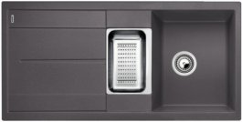 Мойка Blanco METRA 6S SILGRANIT PuraDur темная скала
