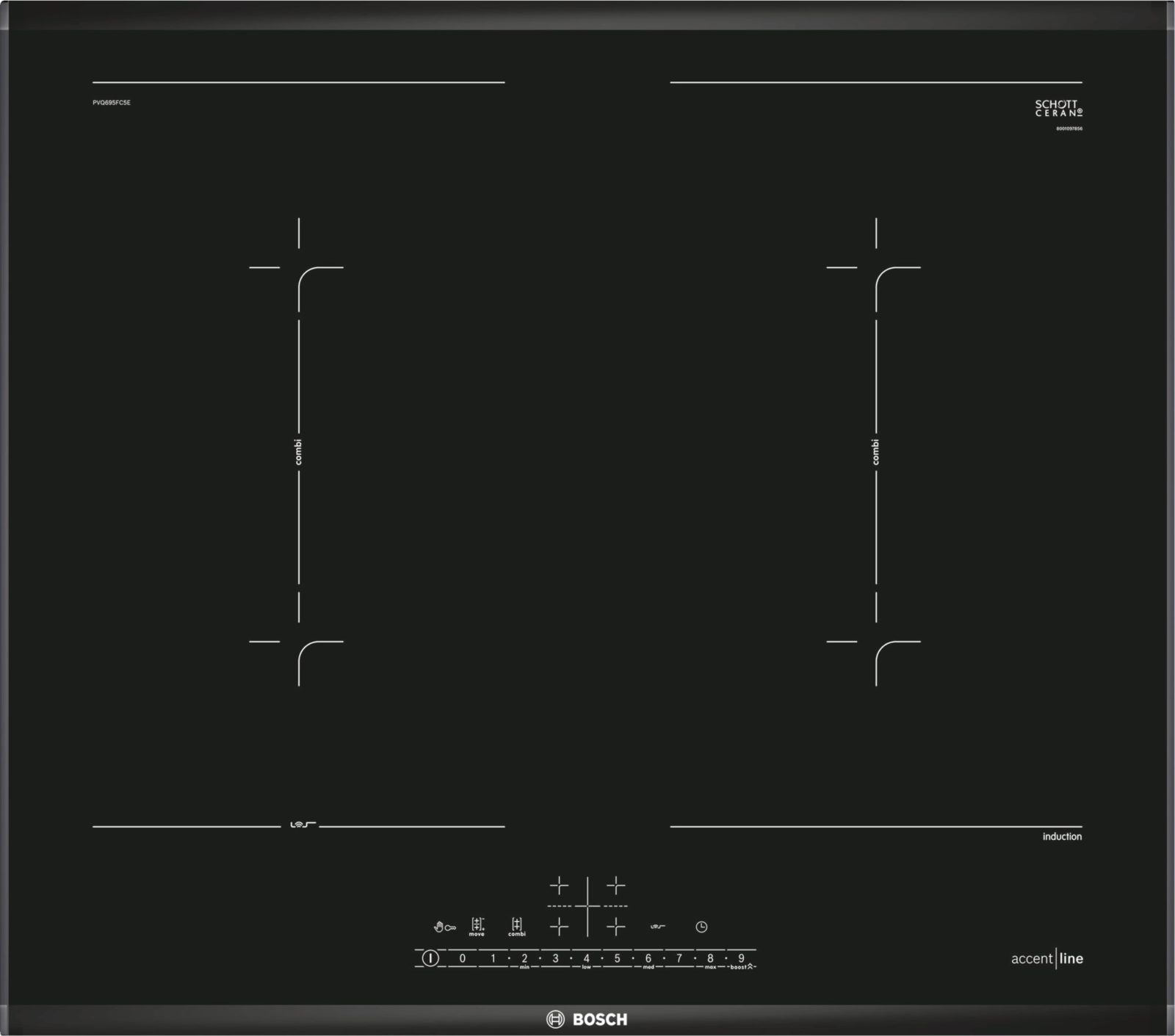 Варочная поверхность Bosch PVQ 695F C5E